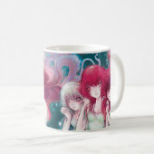 Verärgerte Universum-Tasse Kaffeetasse (VorderseiteRechts)