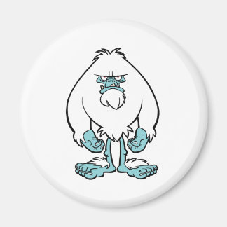 Verärgerte Yeti Magnet