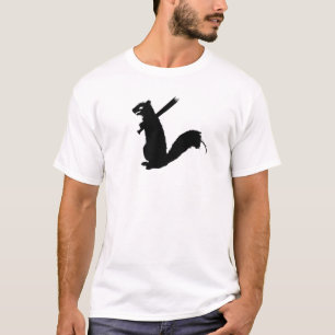 Verärgerte Zombie-Eichhörnchen-Sammlung T-Shirt