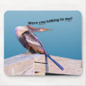 Verärgerter Anhinga Mousepad (Vorne)