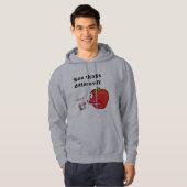 Verärgerter AppleHoodie Hoodie (Vorne ganz)