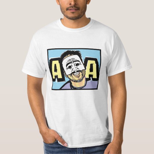 Verärgerter australischer Masken-T - Shirt (Vorderseite)