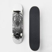 Verärgerter Bär Skateboard (Vorderseite)