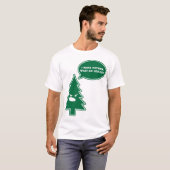Verärgerter Baum (klar) T-Shirt (Vorne ganz)