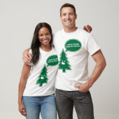 Verärgerter Baum (klar) T-Shirt (Unisex)