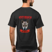 Verärgerter Dingo-T - Shirt (Rückseite)