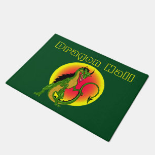 Verärgerter Drache Fußmatte