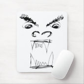 Verärgerter Drache Mousepad (Mit Mouse)