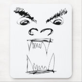 Verärgerter Drache Mousepad (Vorne)