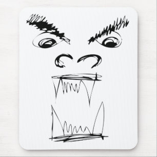 Verärgerter Drache Mousepad