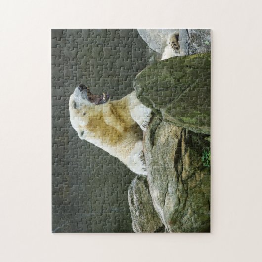 Verärgerter Eisbär Puzzle (Vertikal)