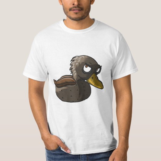 Verärgerter Enten-T - Shirt (Vorderseite)