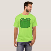 Verärgerter Frosch T-Shirt (Vorne ganz)