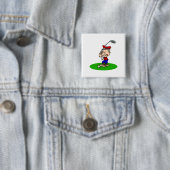 Verärgerter Golfspieler Button (Beispiel)