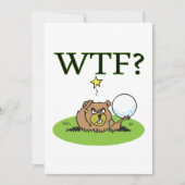 Verärgerter Gopher Einladung (Vorderseite)