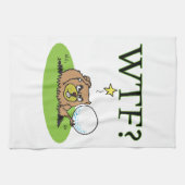 Verärgerter Gopher Geschirrtuch (Horizontal)