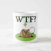 Verärgerter Gopher Jumbo-Tasse (Vorderseite)