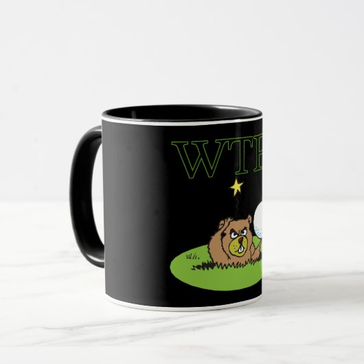 Verärgerter Gopher Tasse (Vorderseite Links)