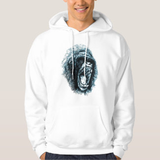 verärgerter Gorilla Hoodie