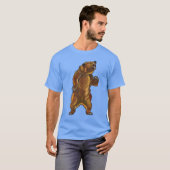 verärgerter Grizzlybär T-Shirt (Vorne ganz)