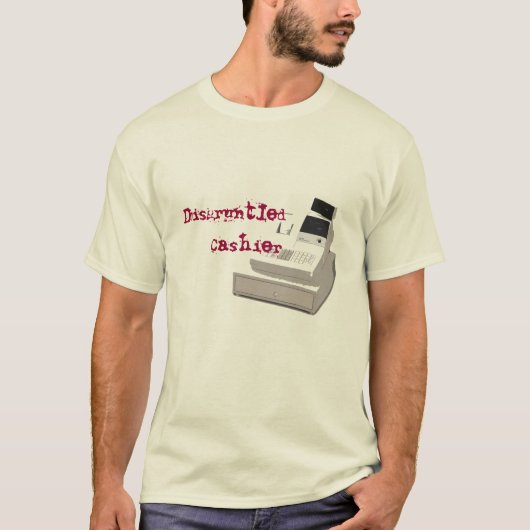 Verärgerter Kassierer T-Shirt (Vorderseite)