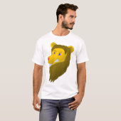 Verärgerter Löwe T-Shirt (Vorne ganz)