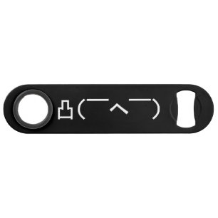 Verärgerter Mittelfingeremoticon-Japaner Kaomoji Speedflaschenöffner