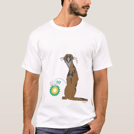 Verärgerter Otter T-Shirt (Vorderseite)
