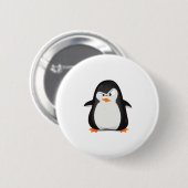 Verärgerter Pinguin Button (Vorne & Hinten)