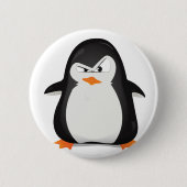 Verärgerter Pinguin Button (Vorderseite)