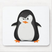 Verärgerter Pinguin Mousepad (Vorne)