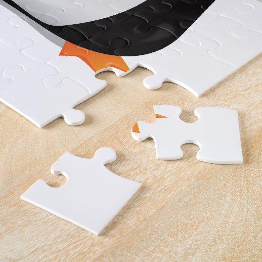 Verärgerter Pinguin Puzzle (Seite)