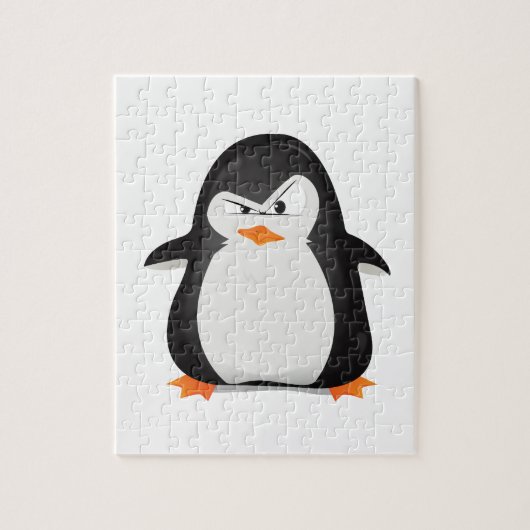 Verärgerter Pinguin Puzzle (Vertikal)