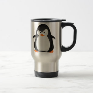 Verärgerter Pinguin Reisebecher