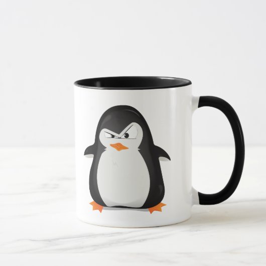 Verärgerter Pinguin Tasse (Rechts)