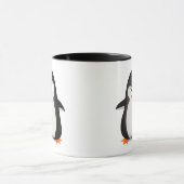 Verärgerter Pinguin Tasse (Zentrum)