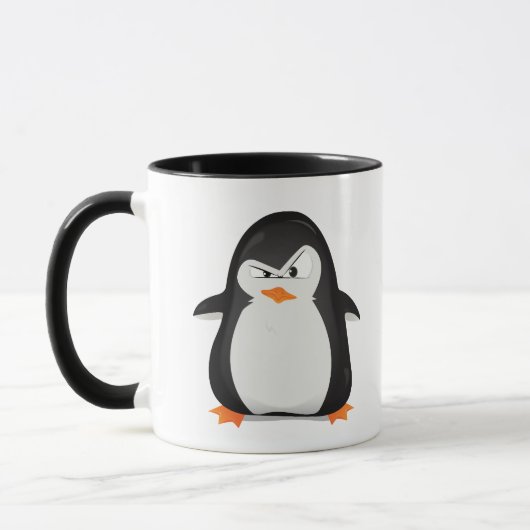 Verärgerter Pinguin Tasse (Links)