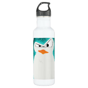 Verärgerter Pinguin teal.png Edelstahlflasche
