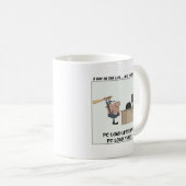 Verärgerter Programmierer schlägt Computer Kaffeetasse (VorderseiteRechts)