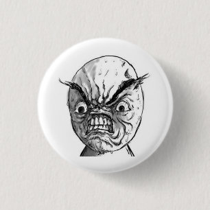 Verärgerter Raserei-Typknopf Button