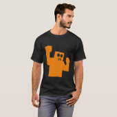 Verärgerter Roboter T-Shirt (Vorne ganz)
