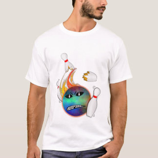 Verärgerter Spalte-Ball T-Shirt