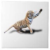 VERÄRGERTER TIGER FLIESE (Vorderseite)