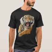 Verärgerter Tiger T-Shirt (Vorderseite)