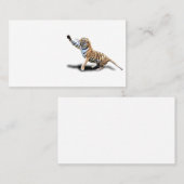 VERÄRGERTER TIGER VISITENKARTE (Vorne/Hinten)