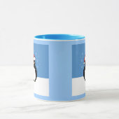 Verärgerter WeihnachtsPinguin Tasse (Zentrum)