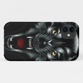 Verärgerter Wolf-Gesicht iPhone 5 Fall Case-Mate iPhone Hülle (Rückseite (Horizontal))