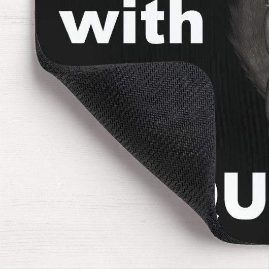 Verärgertes Eichhörnchen Mousepad (Ecke)