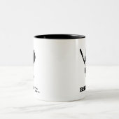 Verärgertes Eichhörnchen sagt; Holen Sie es Zweifarbige Tasse (Mittel)