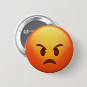 Verärgertes Emoji Button (Vorne & Hinten)